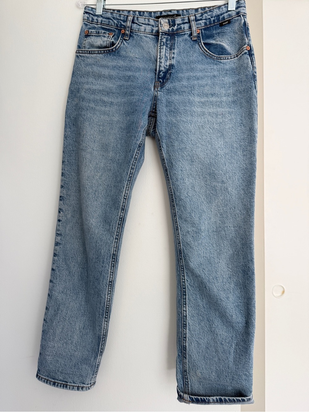 Light Wash Mavi Mirella Straight Leg Jeans 29/28 worn 3 times